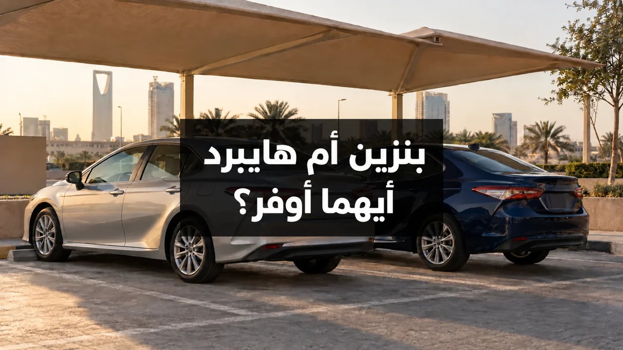 سيارتان مع عبارة بنزين أم هايبرد: أيهما أوفر؟ داخل الصورة